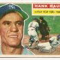 1956 Topps baseball card #177 Hank Bauer G/VG New York Yankees