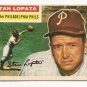 1956 Topps baseball card #183 Stan Lopata VG Philadelphia Phillies