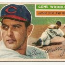 1956 Topps baseball card #163 Gene Woodling G/VG Cleveland Indians