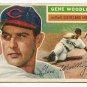1956 Topps baseball card #163 Gene Woodling G/VG Cleveland Indians