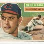 1956 Topps baseball card #163 (B) Gene Woodling VG Cleveland Indians