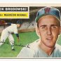 1956 Topps baseball card #157 (B) Dick Brodowski VG Washington Nationals