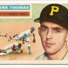 1956 Topps baseball card #153 Frank Thomas VG Pittsburgh Pirates