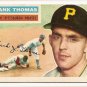 1956 Topps baseball card #153 Frank Thomas VG Pittsburgh Pirates