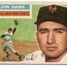 1956 Topps baseball card #148 Alvin Dark VG New York Giants