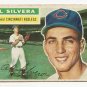 1956 Topps baseball card #137 Al Silvera F/G Cincinnati Reds