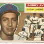 1956 Topps baseball card #132 Bobby Avila G/VG Cleveland Indians
