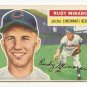 1956 Topps baseball card #36 Rudy Minarcin good Cincinnati Reds