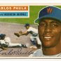 1956 Topps baseball card #4 Carlos Paula EX Washington Nationals