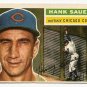 1956 Topps baseball card #41 Hank Sauer EX Chicago Cubs