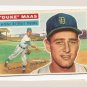 1956 Topps baseball card #57 Duke Maas VG Detroit Tigers