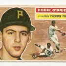 1956 Topps baseball card #116 Eddie O'Brien Vg Pittsburgh Pirates