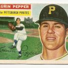 1956 Topps baseball card #108 Laurin Pepper Vg Pittsburgh Pirates