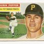 1956 Topps baseball card #108 (B) Laurin Pepper VG Pittsburgh Pirates