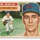 1956 Topps baseball card #102 Jim Davis VG Chicago Cubs
