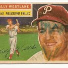 1956 Topps baseball card #81 (B) Wally Westlake good (crayon marks) Philadelphia Phillies
