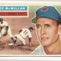 1956 Topps baseball card #123 Roy McMillan EX/NM Cincinnati Reds