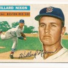 1956 Topps baseball card #122 Willard Nixon EX Boston Red Sox