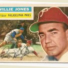 1956 Topps baseball card #127 Willie Jones EX Philadelphia Phillies