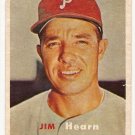 1957 Topps baseball card #348 Jim Hearn - good (right edge has damage)