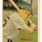 1957 Topps baseball card #292 Billy Klaus VG