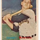 1957 Topps baseball card #267 Danny Kravitz VG