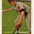 1957 Topps baseball card #271 Danny O'Connell VG