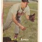 1957 Topps baseball card #244 Billy Loes VG