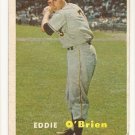 1957 Topps baseball card #259 Eddie O'Brien VG-