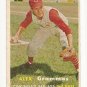 1957 Topps baseball card #222 Alex Grammas G/VG