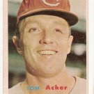 1957 Topps baseball card #219 Tom Acker VG/EX