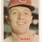 1957 Topps baseball card #219 Tom Acker VG/EX
