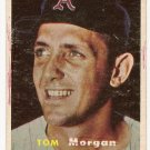 1957 Topps baseball card #239 Tom Morgan VG