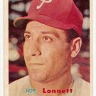 1957 Topps baseball card #241 (B) Joe Lonnett VG