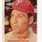 1957 Topps baseball card #241 (C) Joe Lonnett VG