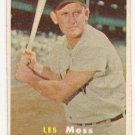 1957 Topps baseball card # 213 Les Moss VG
