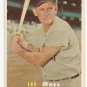1957 Topps baseball card # 213 Les Moss VG
