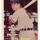 1957 Topps baseball card #197 (C) Hank Sauer VG/EX