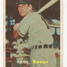 1957 Topps baseball card #197 (E) Hank Sauer - good