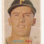 1957 Topps baseball card #199 (B) Vernon (vern) Law VG