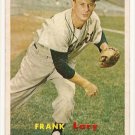 1957 Topps baseball card #168 Frank Lary EX