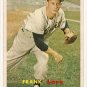 1957 Topps baseball card #168 Frank Lary EX