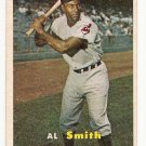 1957 Topps baseball card #145 Al Smith VG