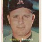 1957 Topps baseball card #187 Virgil Trucks VG