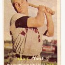 1957 Topps baseball card #177 Eddie Yost VG