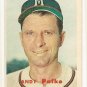 1957 Topps baseball card #143 Andy Pafko VG