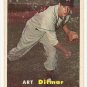 1957 Topps baseball card #132 Art Ditmer VG (creased)