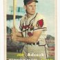 1957 Topps baseball card #117 Joe Adcock G/VG