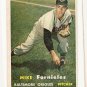 1957 Topps baseball card #116 Mike Fornieles VG