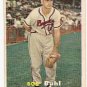 1957 Topps baseball card #127 Bob Buhl VG/EX